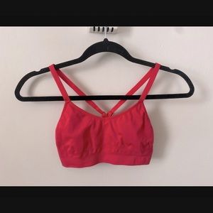 Magenta Low Impact UA Sportsbra
